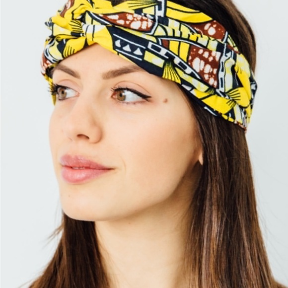 2 Roberto Cavalli Silk twisted turban Headbands - Picture 7 of 8